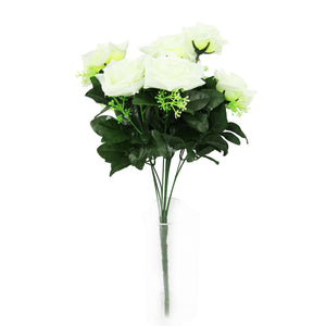 Large 10 Head Open Rose Bouquet