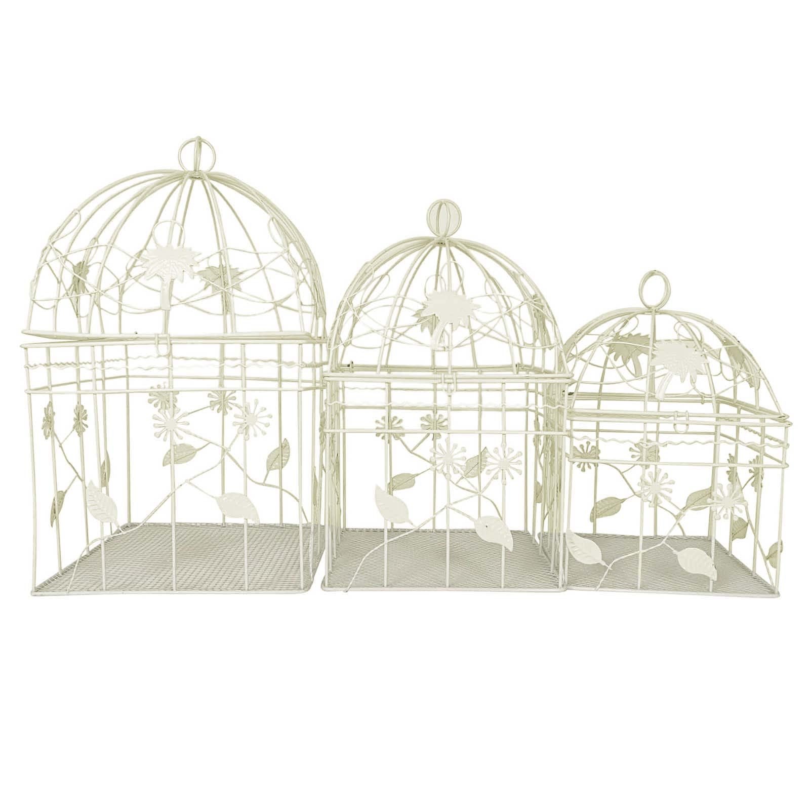 Square Premium Wedding Bird Cages