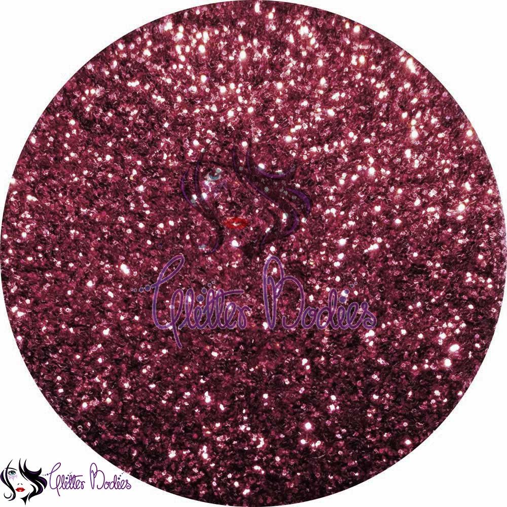 Glitterbodies Cosmetic Grade Fine Festival Glitter Pigments [Burgundy]