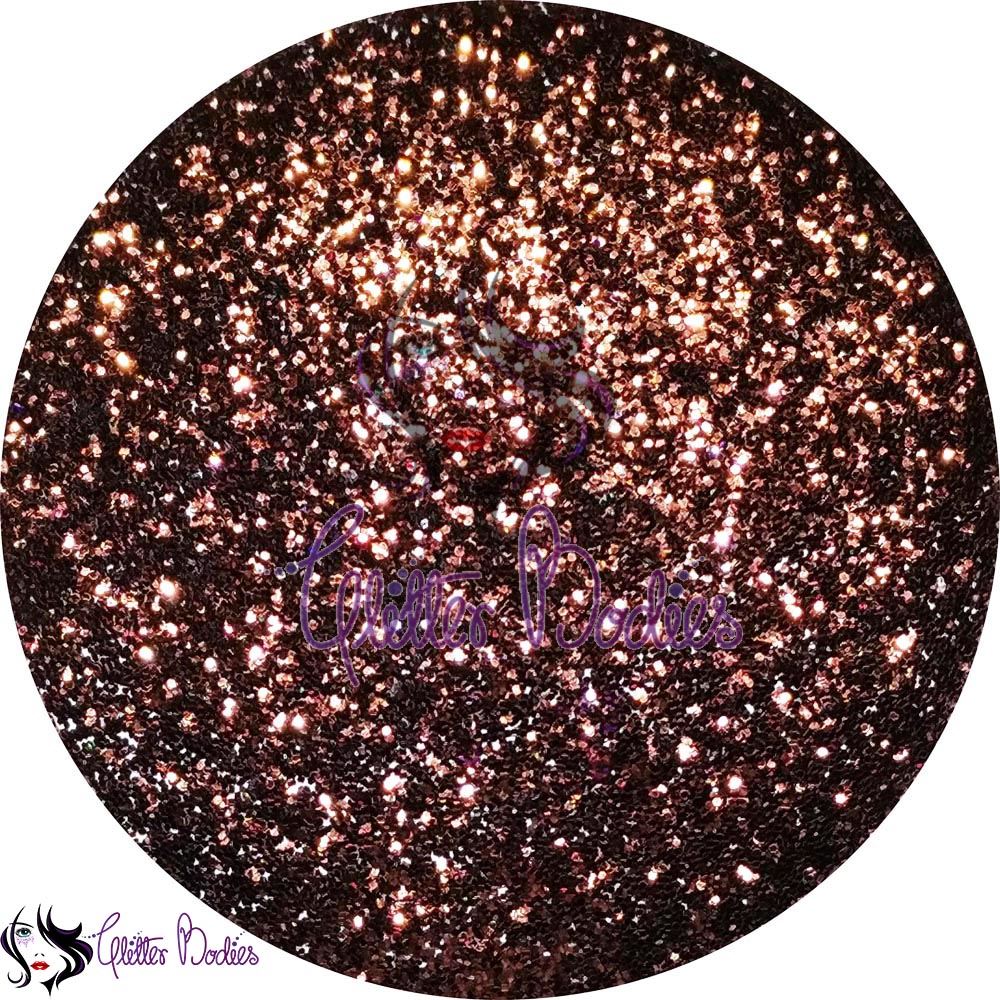 Glitterbodies Cosmetic Grade Fine Festival Glitter Pigments [Chocolate]