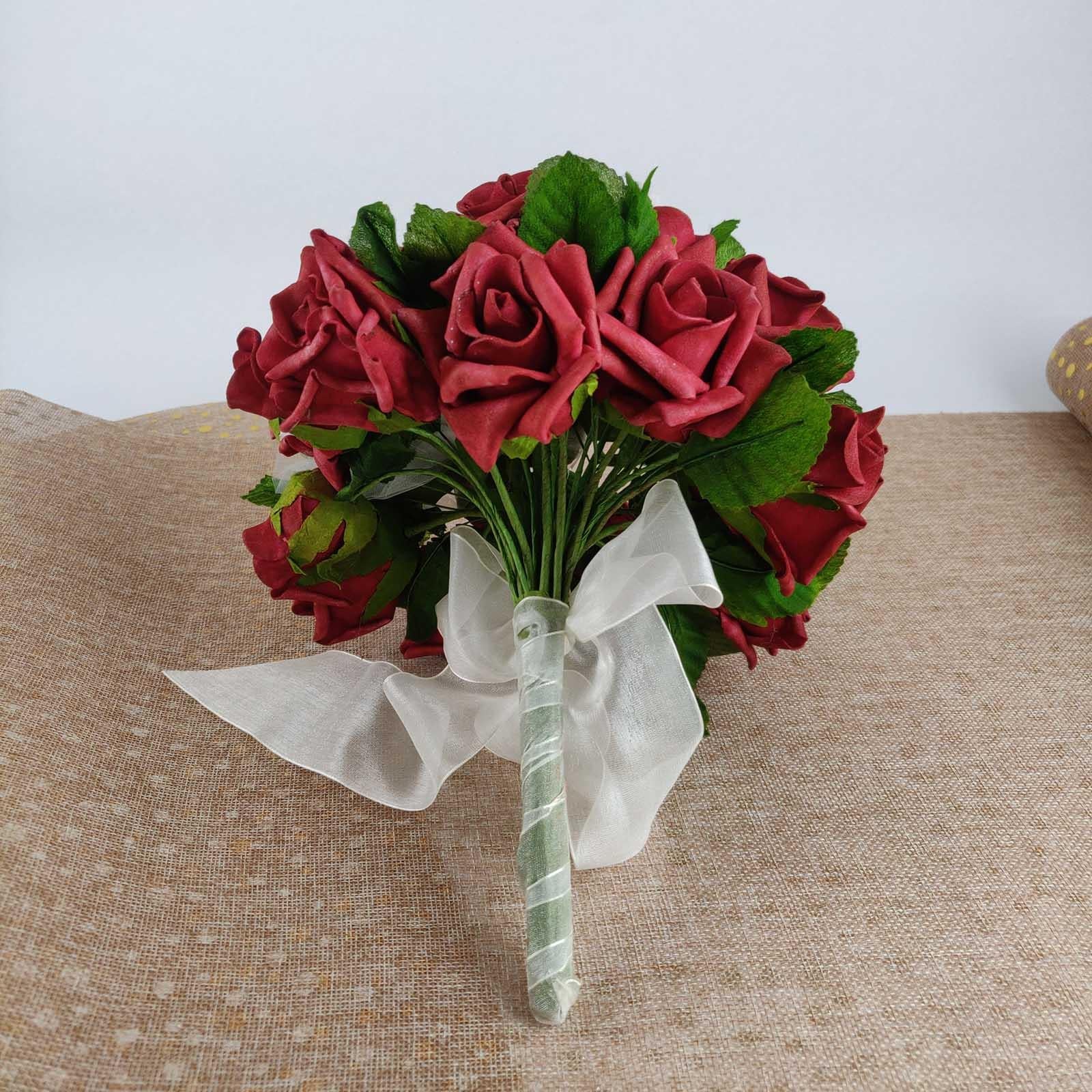 Shabby Chic Rose Voile Bouquet