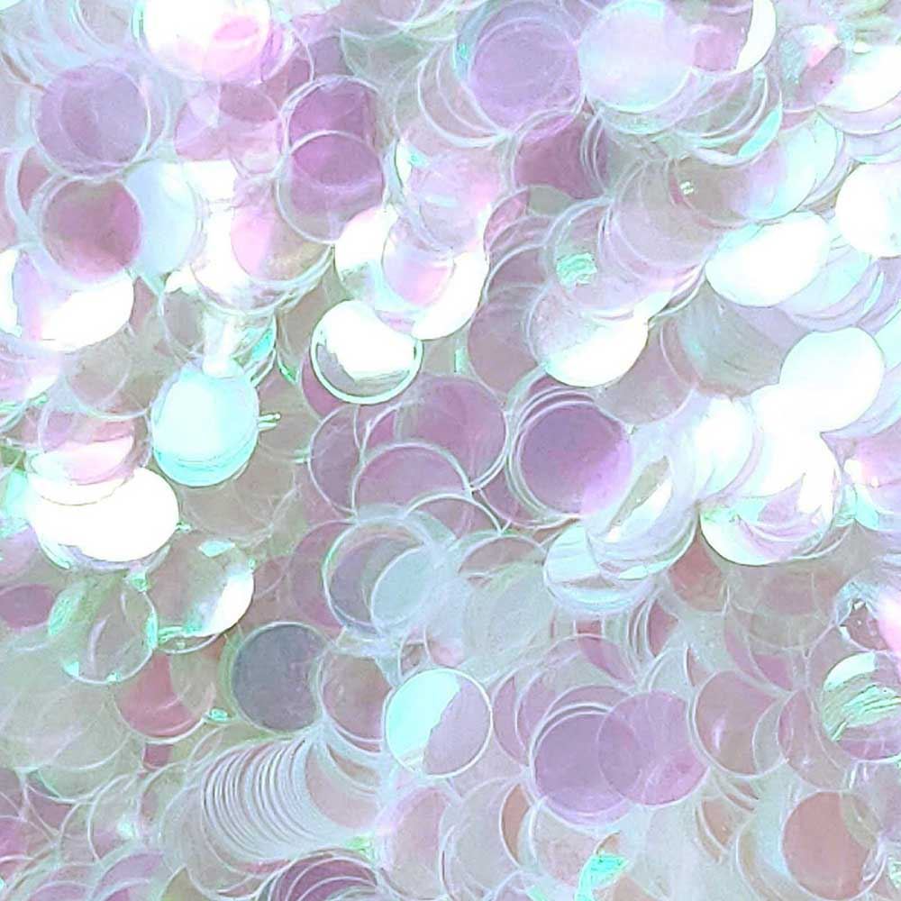 Glitter Elements - Iridescent White - 3mm Dot