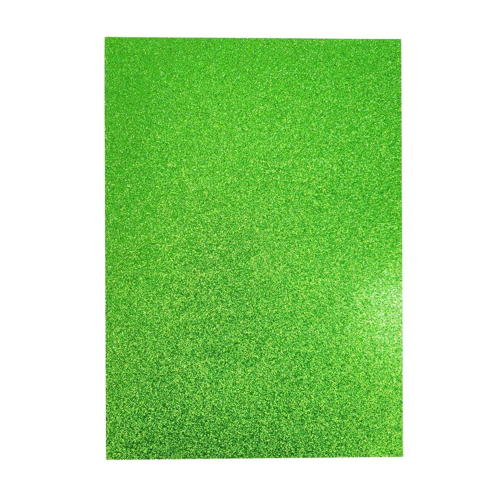 Pack of 10 350gsm Heavy Duty A4 Glitter Cards