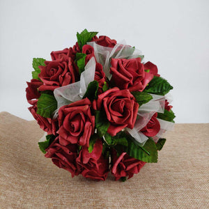 Shabby Chic Rose Voile Bouquet