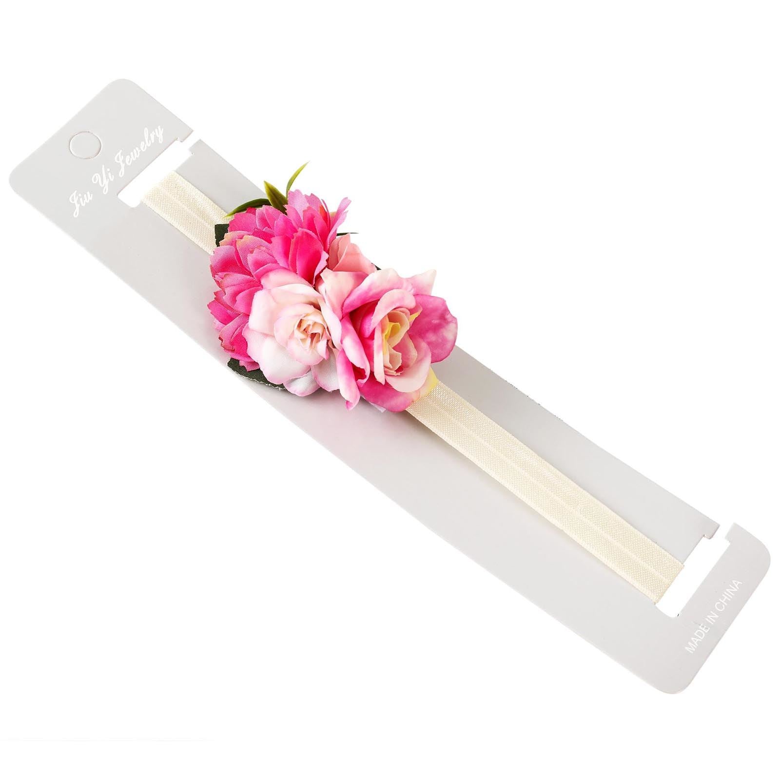 Floral Headband and Corsage 2 in 1