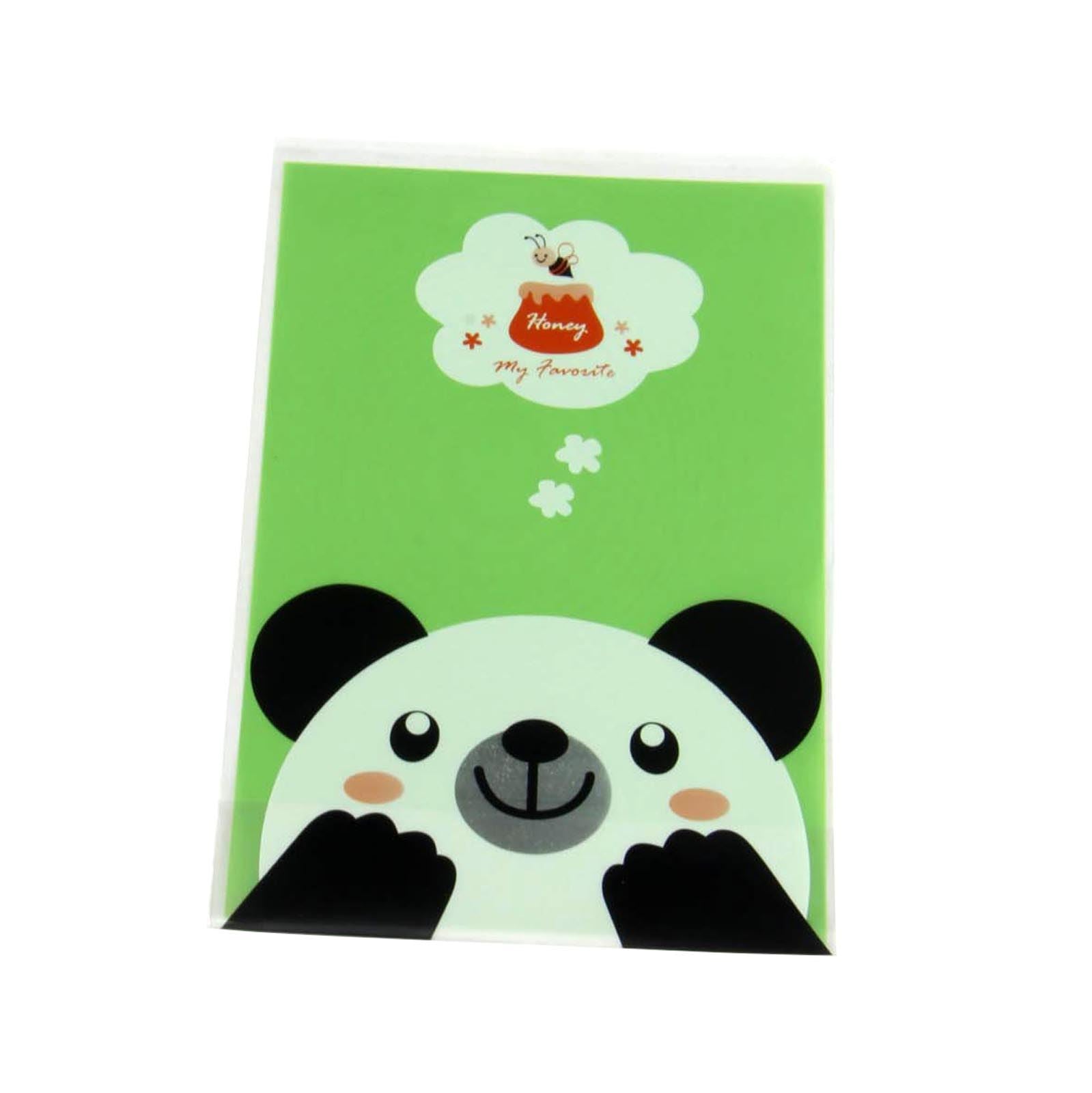 Gusset Panda and Bunny Print Bags