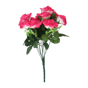 Large 10 Head Open Rose Bouquet