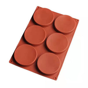 Silicone Molds for Baking, Round Cake Molds, Chocolate Molds, 100% Silicone and Dishwasher Safe