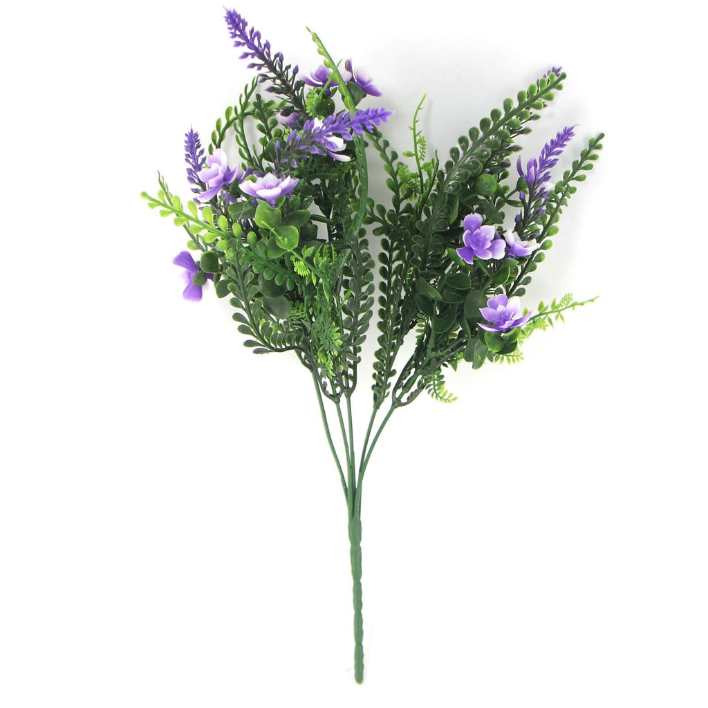 Premium Flowered Plastic Foliage Bunch