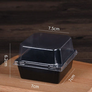 Square Cake Packaging Transparent Box