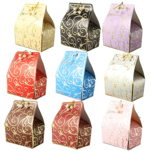 50x Foil Stamped Luxury Favour Boxes