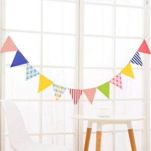 Colourful Heart and Party Paper Party Buntings