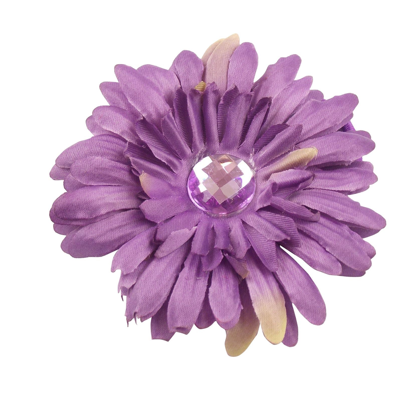 3-in-1 Gerbera Hair Clip Pin Badge