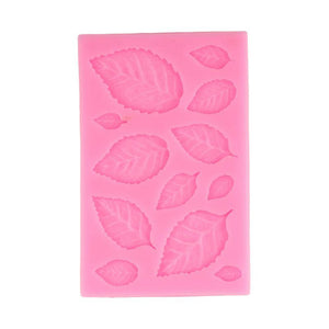 Silicone Rose or Maple Leaf Silicone Mould