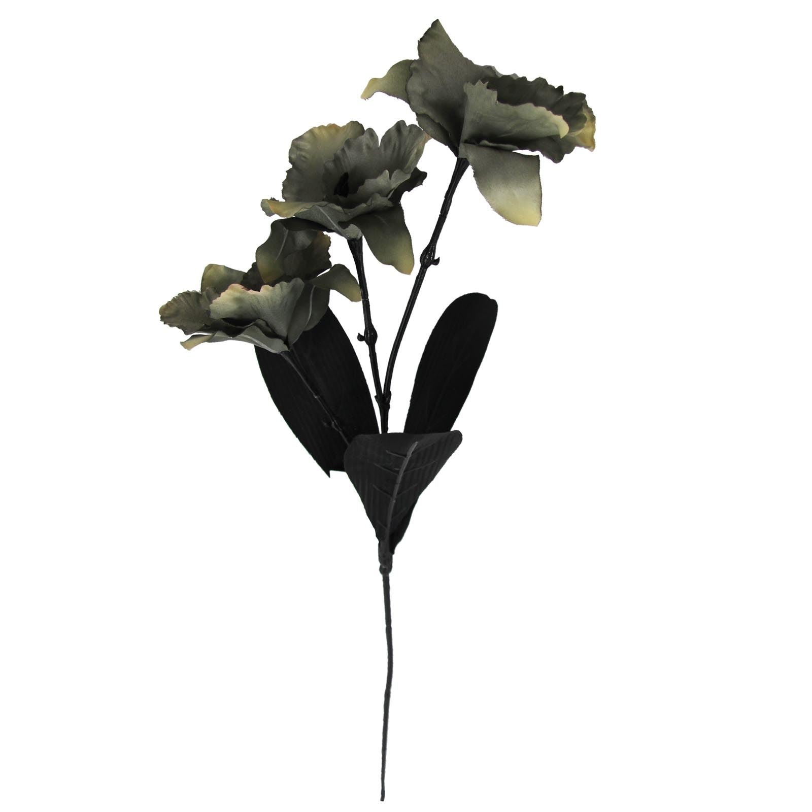3 Head Cymbidium Orchid Spray