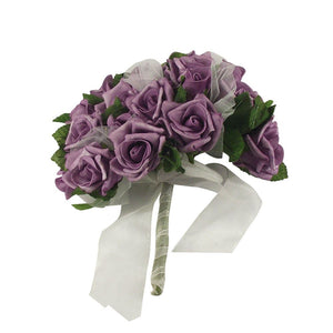 Shabby Chic Rose Voile Bouquet