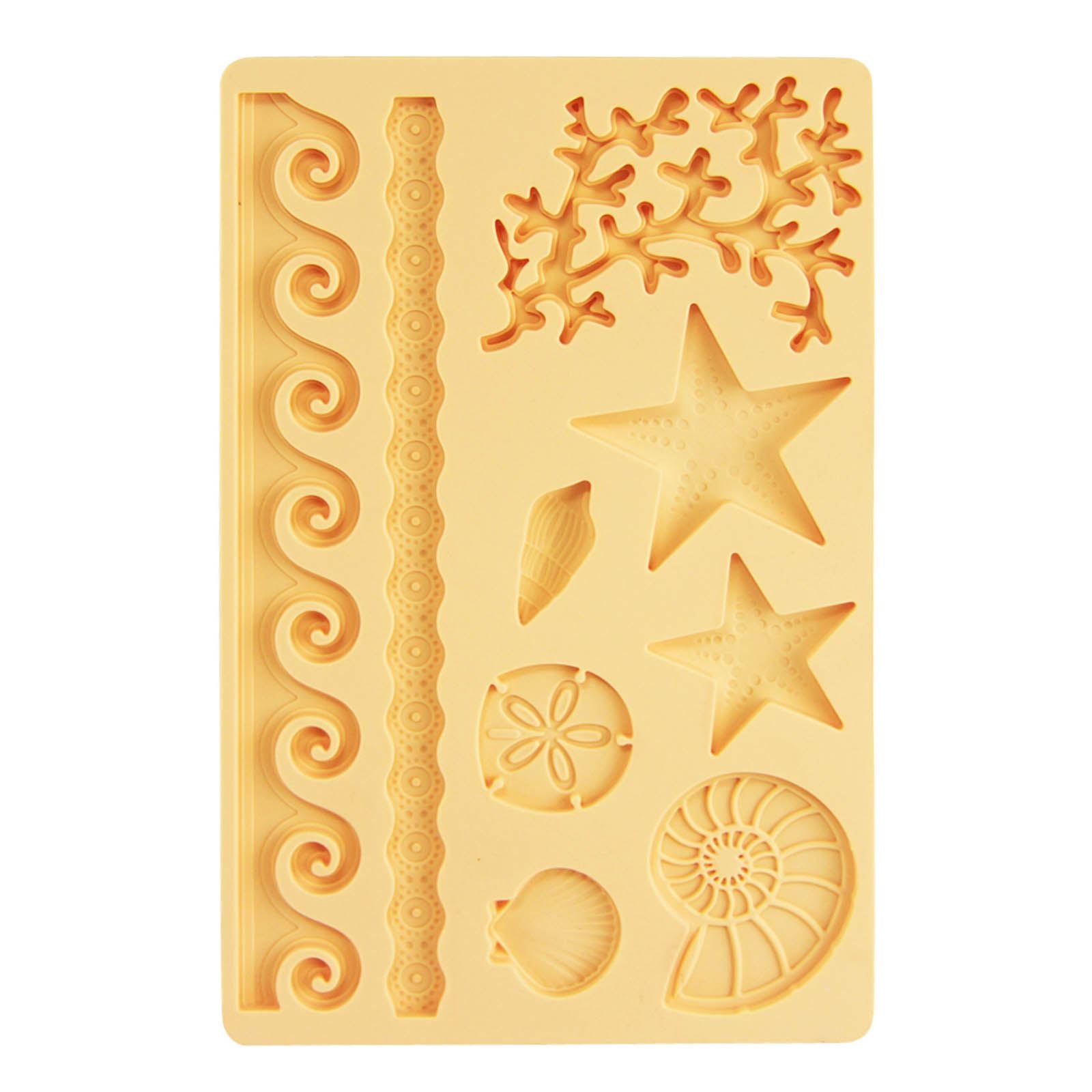 Lace, Shapes and Borders Silicone Moulds