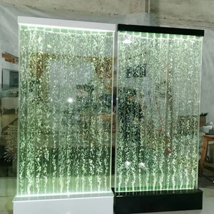 XL 200cm Freestanding Sensory Bubble Wall - 2000x1200mm RGB Fish Tube