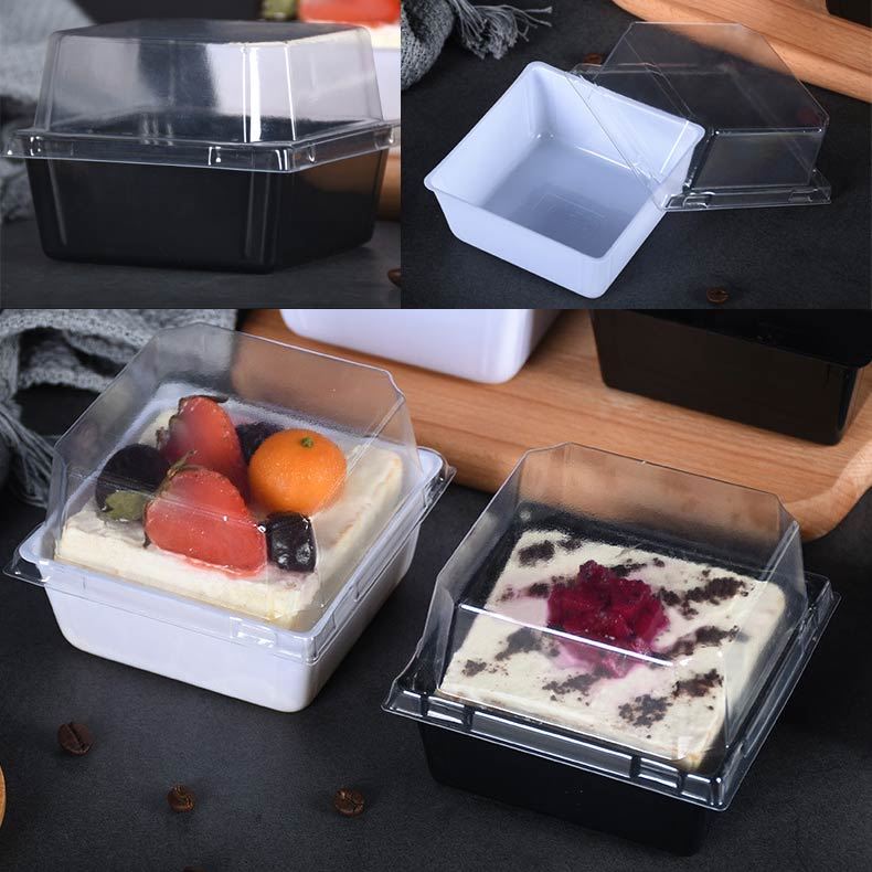 Square Cake Packaging Transparent Box