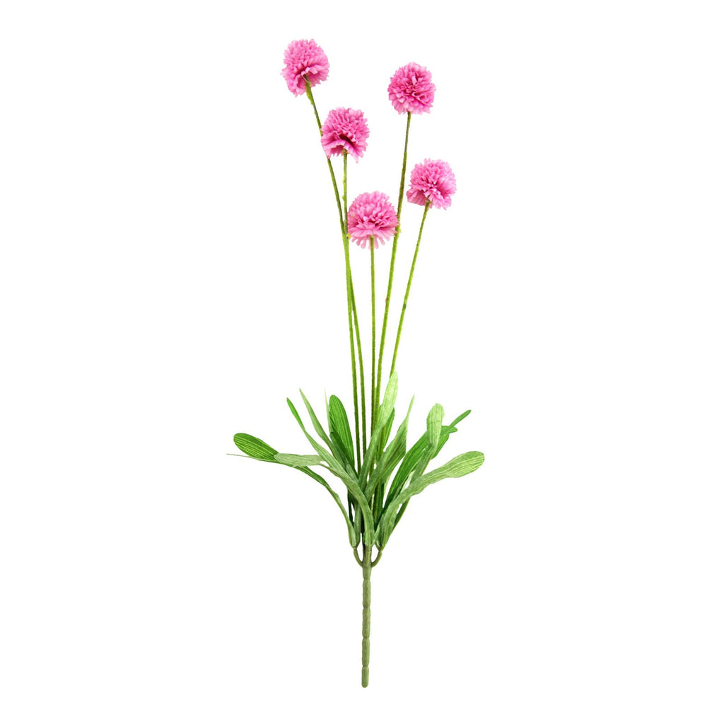 5 Head Small Pompom Flower Spray
