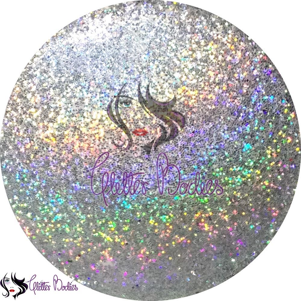 Glitterbodies Cosmetic Grade Fine Festival Glitter Pigments [Silver]