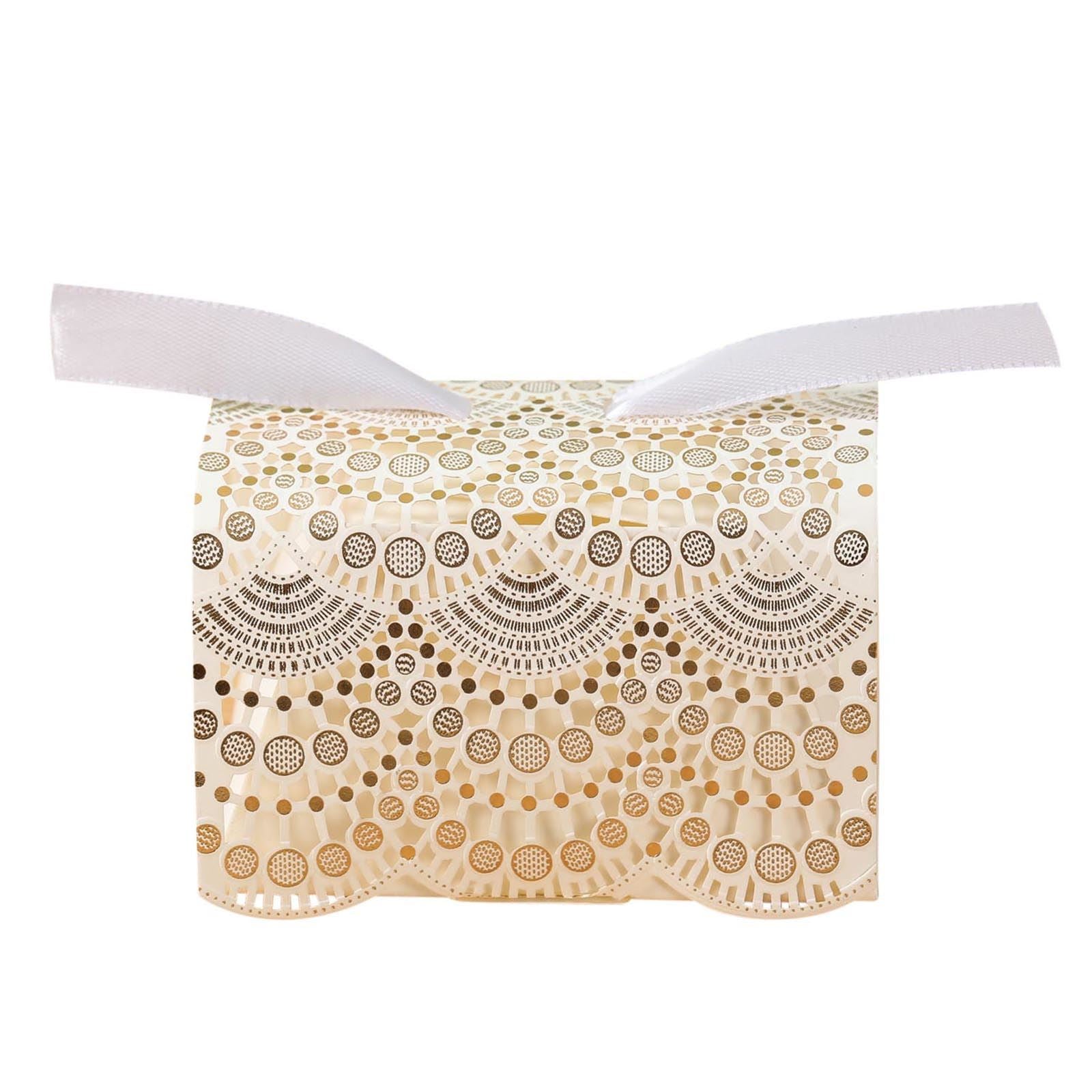 Luxury Laser Cut and Foil Stamp Chest Favours