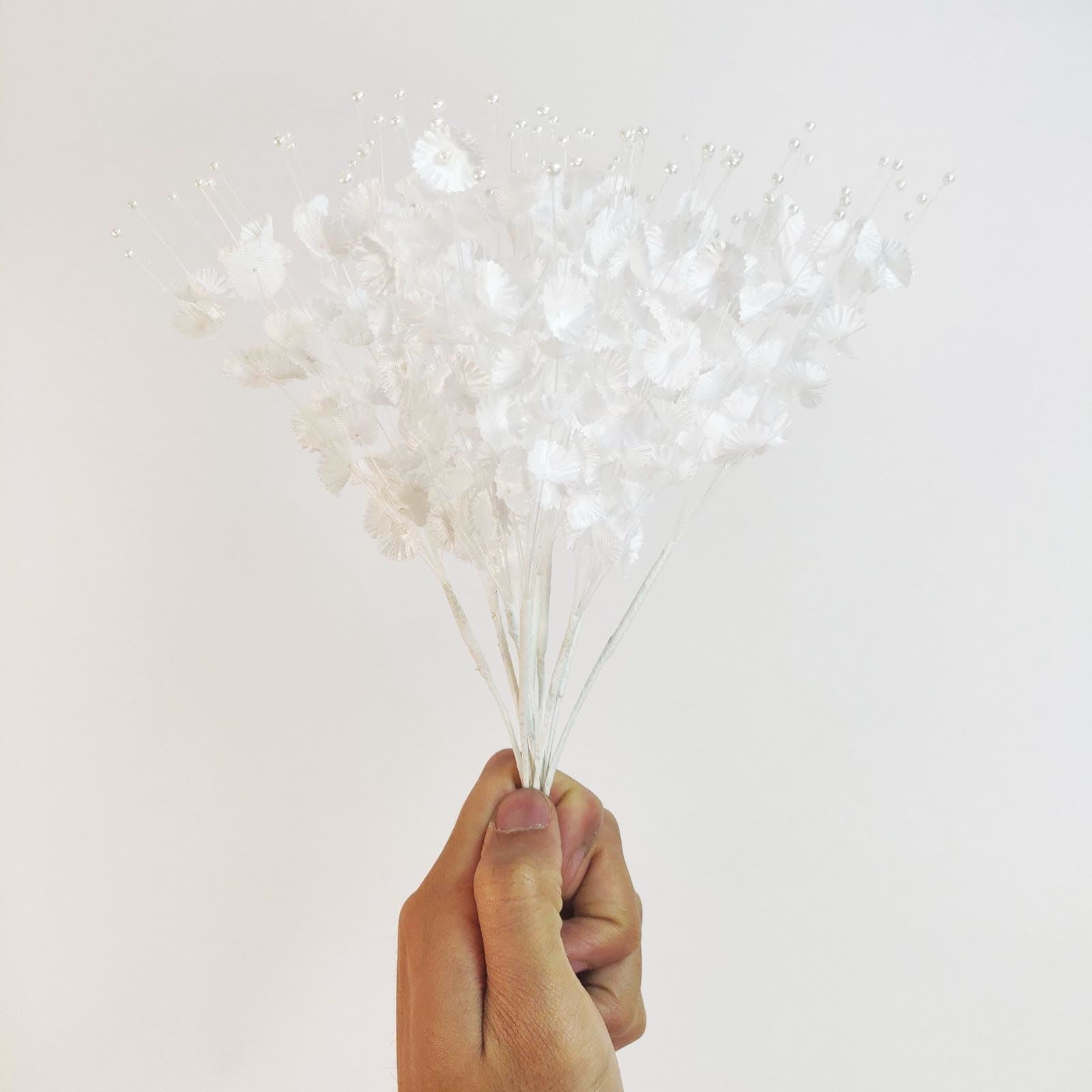 White Artificial Babys Breath Flower Accessories