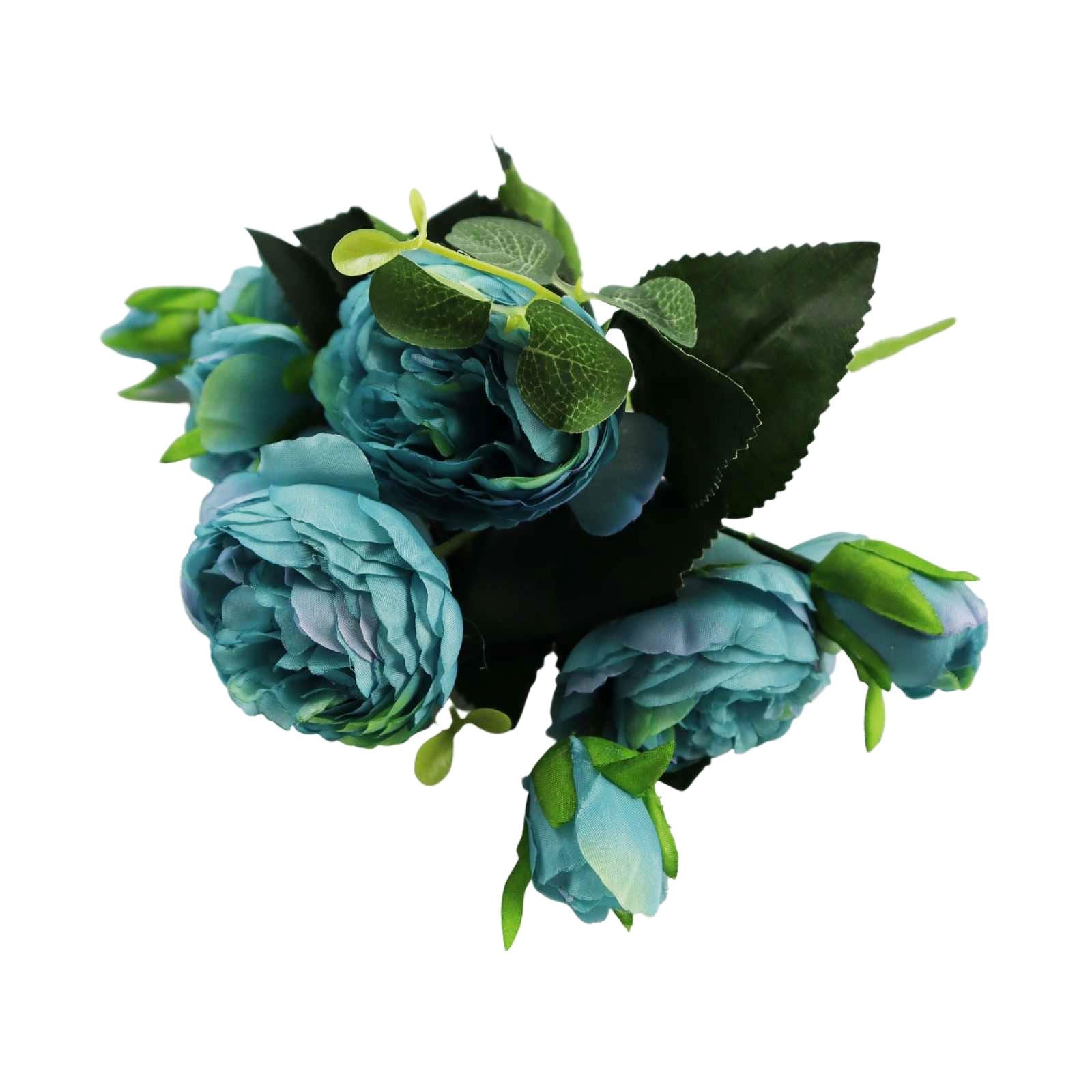 7 Head Large Peony Flower Bunch