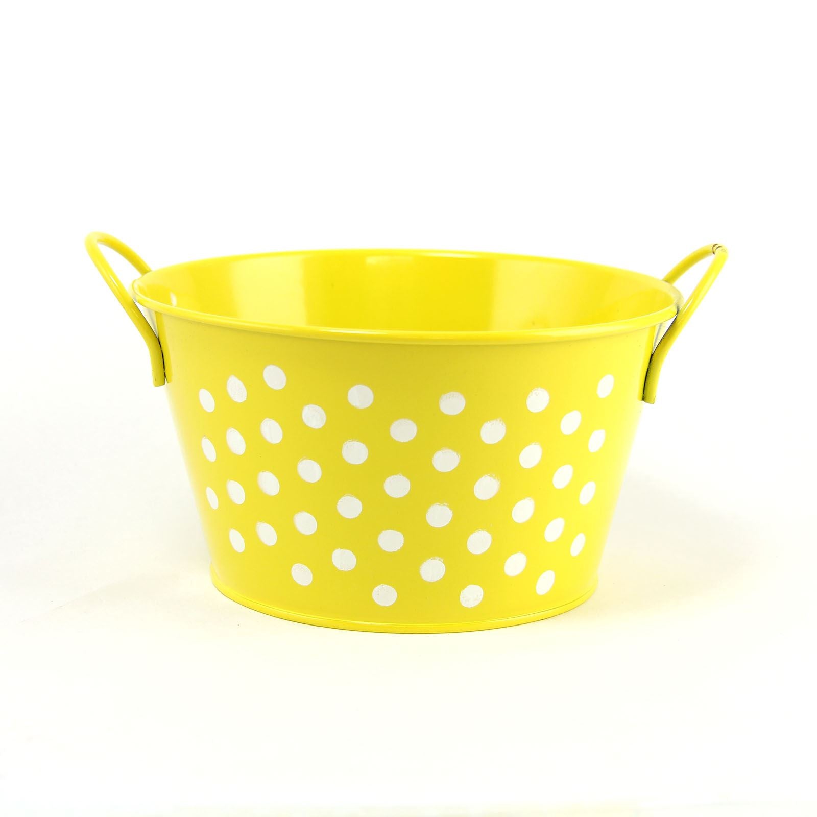 Wide 16.5x9x13cm Bucket with Ear Handles