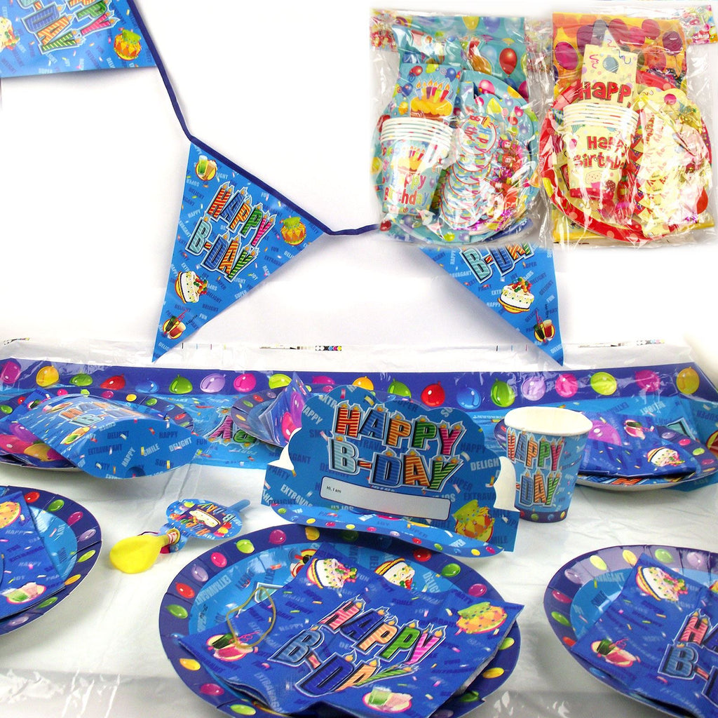 26 Piece Premium Party Tableware and Decoration Set