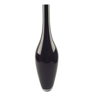 Black Glass Decorative Vases