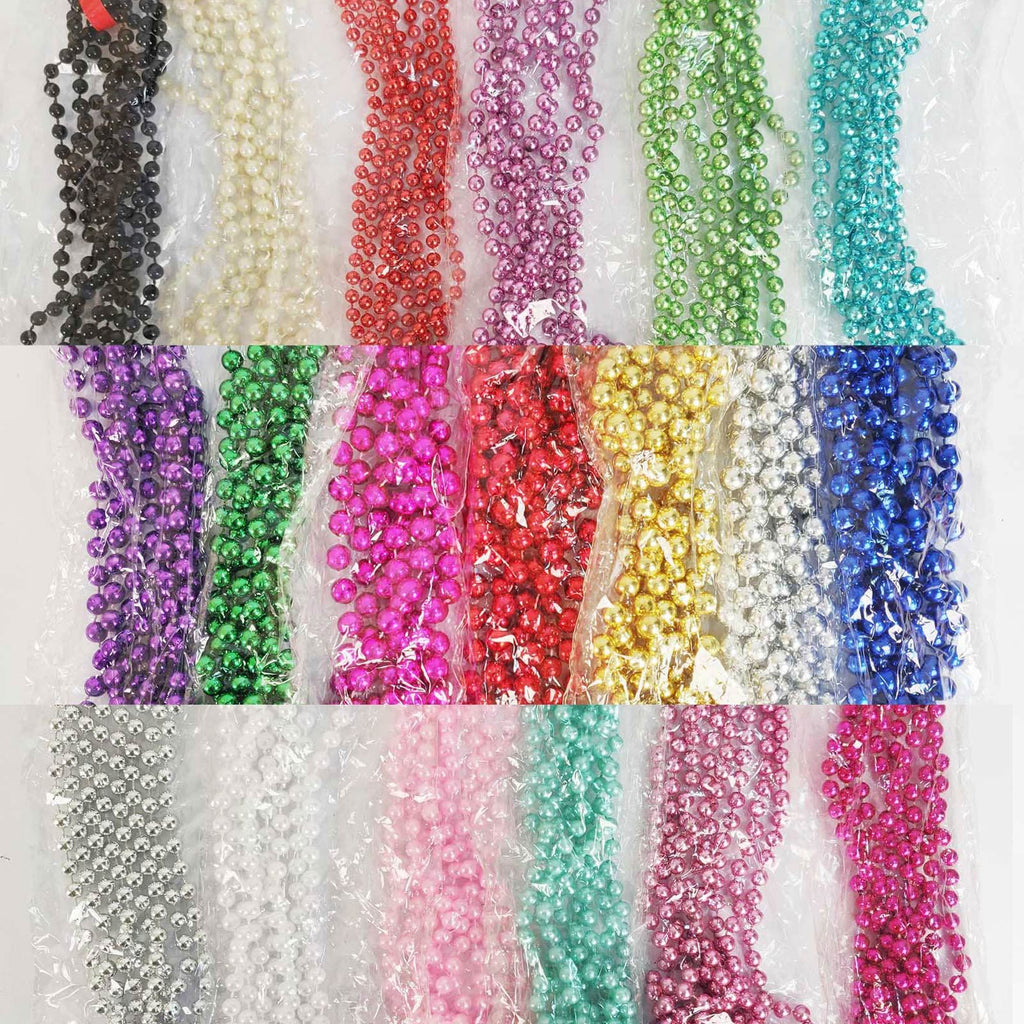 3 Yards Metallic Chunky Pearl Bead Garlands