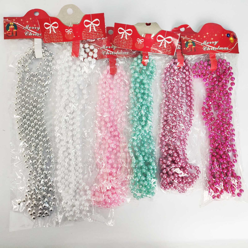 3 Yards Metallic Chunky Pearl Bead Garlands