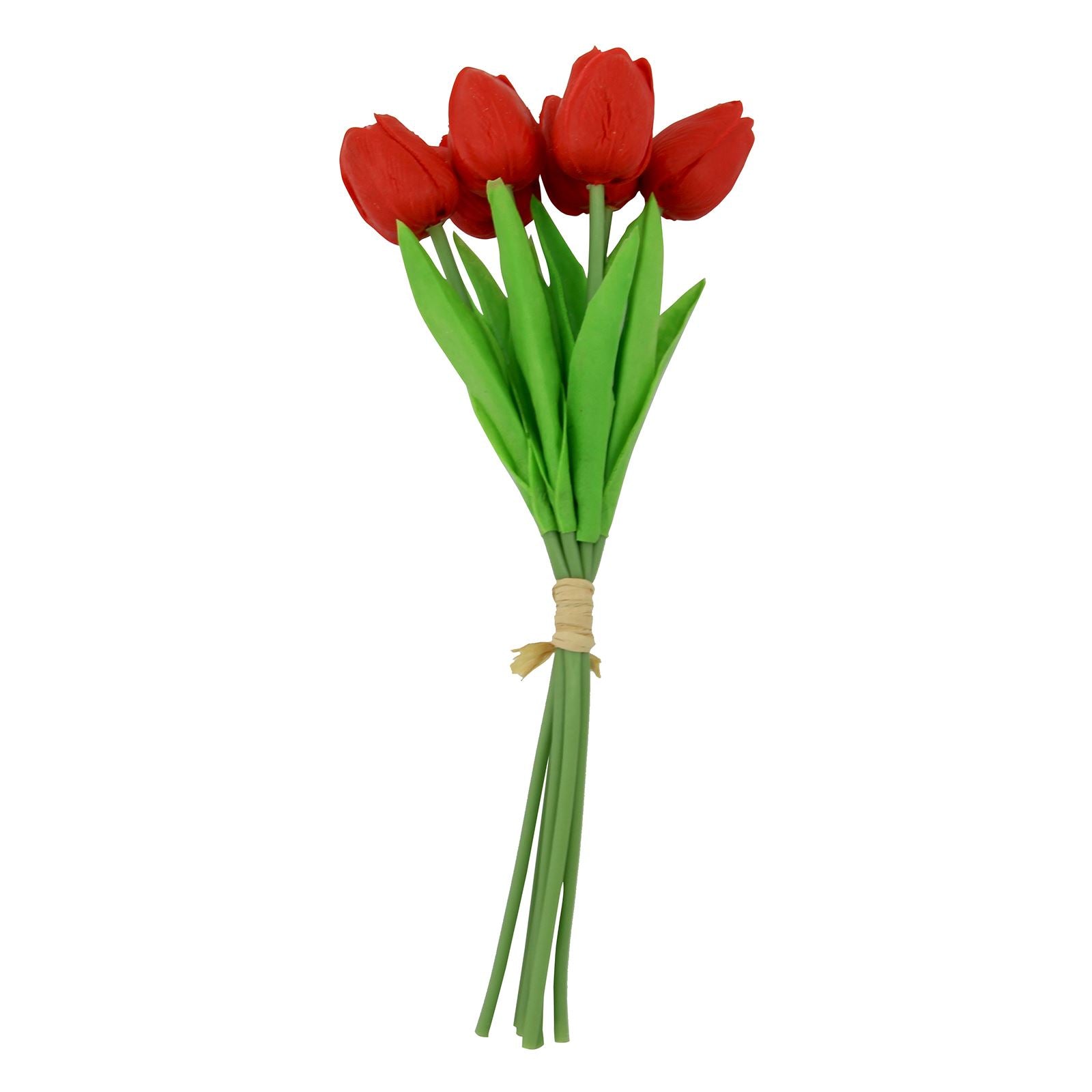 Bundle of 6 Real Touch Tulips