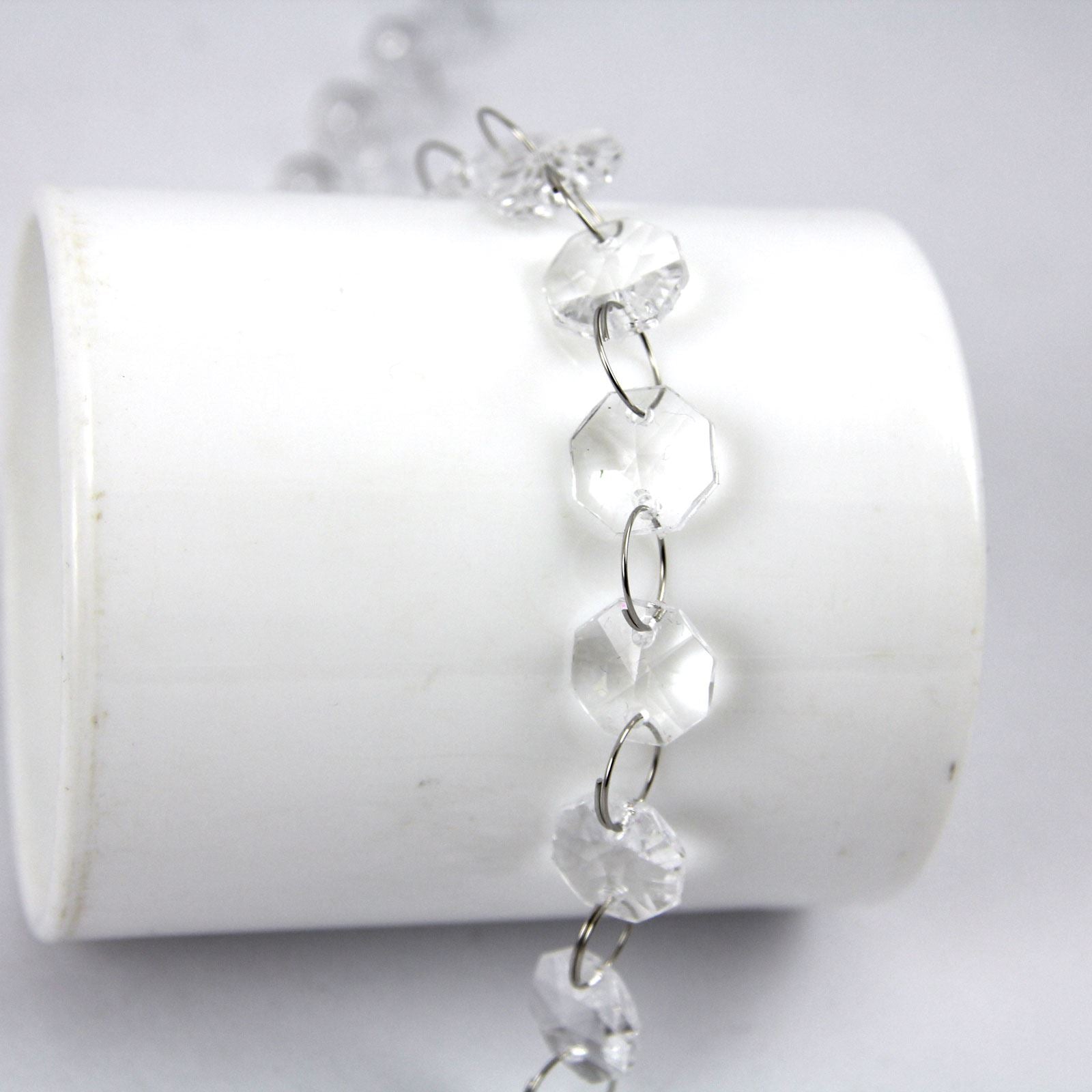 5x 30cm Acrylic Crystal Garlands with Droplets