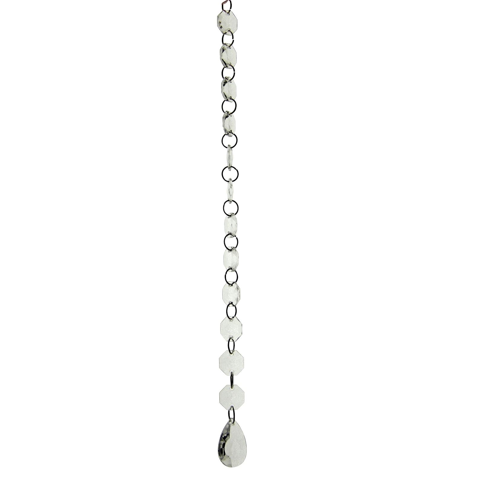 5x 30cm Acrylic Crystal Garlands with Droplets