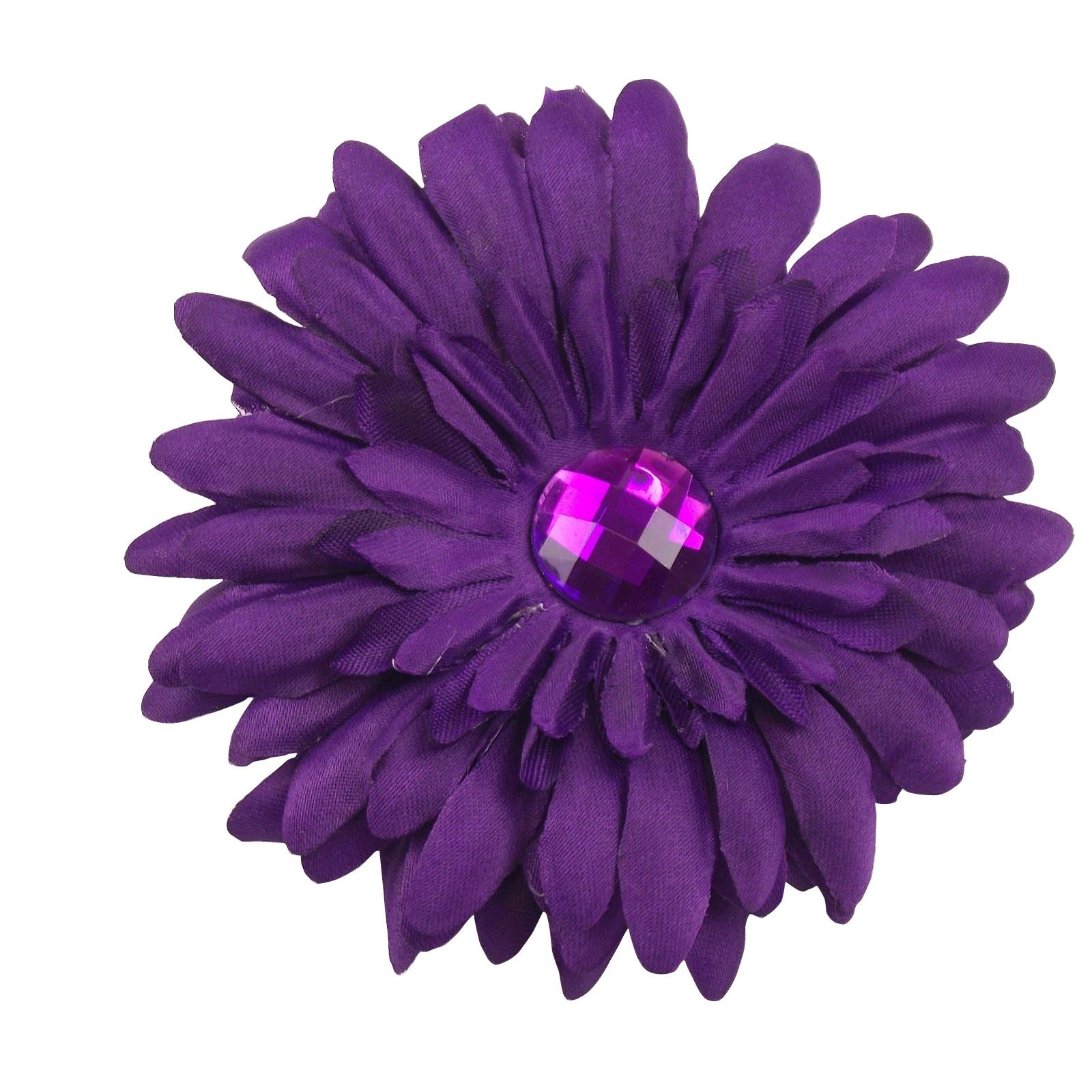 3-in-1 Gerbera Hair Clip Pin Badge