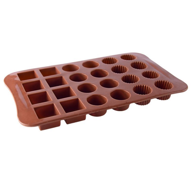 Assorted 24 Chocolate Silicone Mould