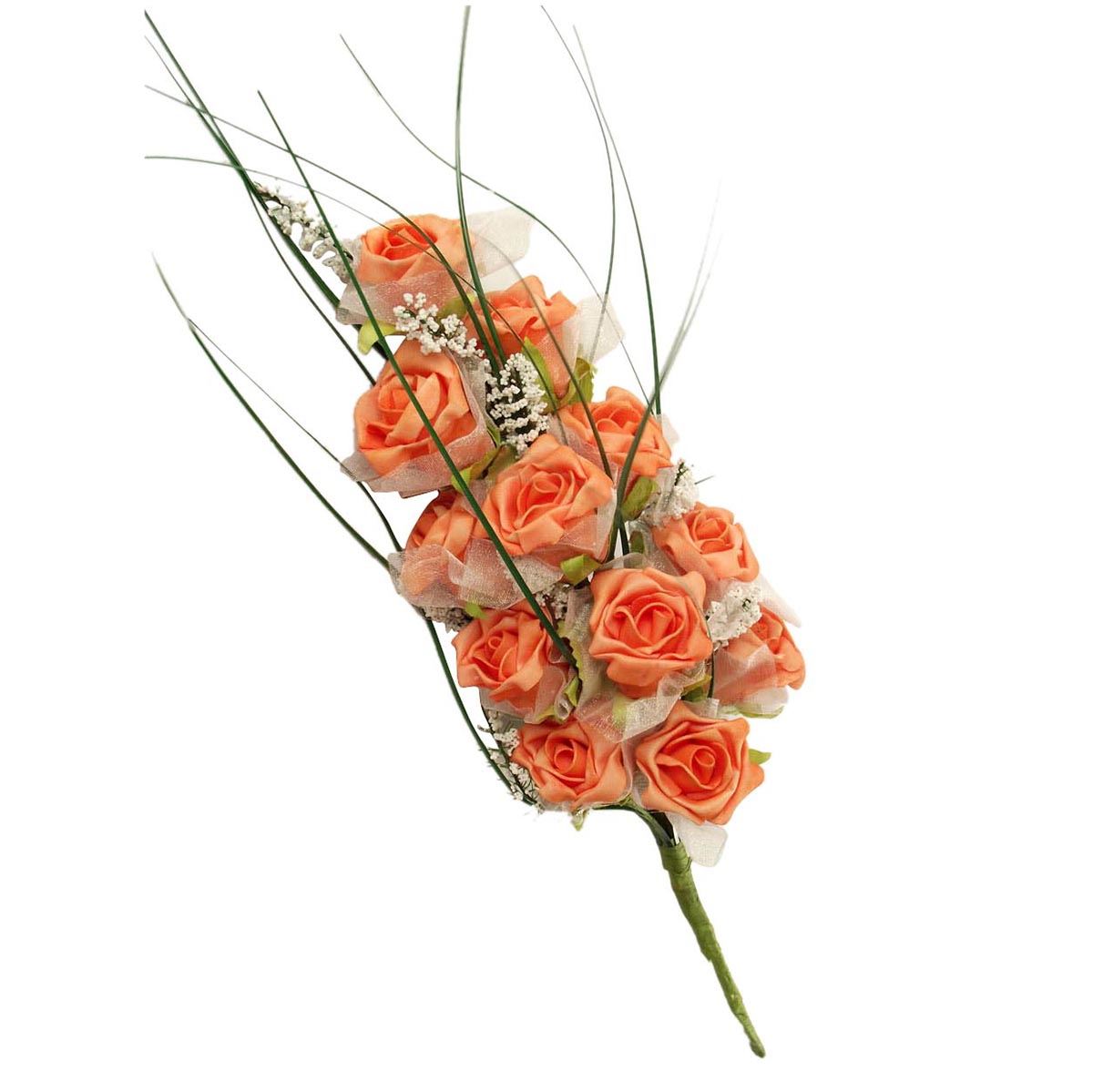 Wand Bouquet of 12 Foam Roses