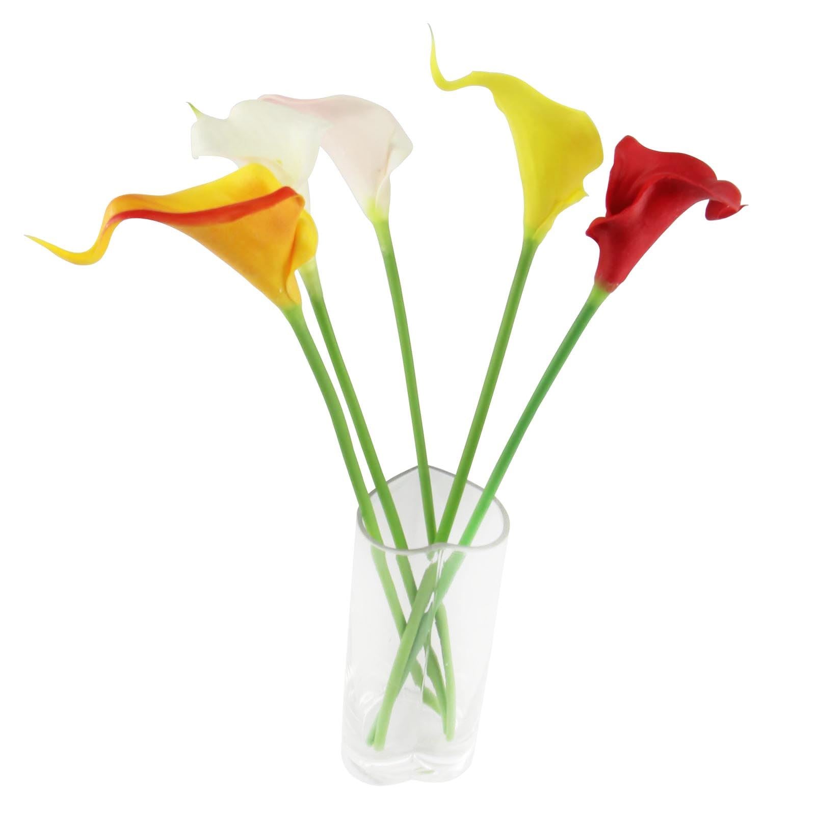 Single Premium Real Touch Calla Lilies