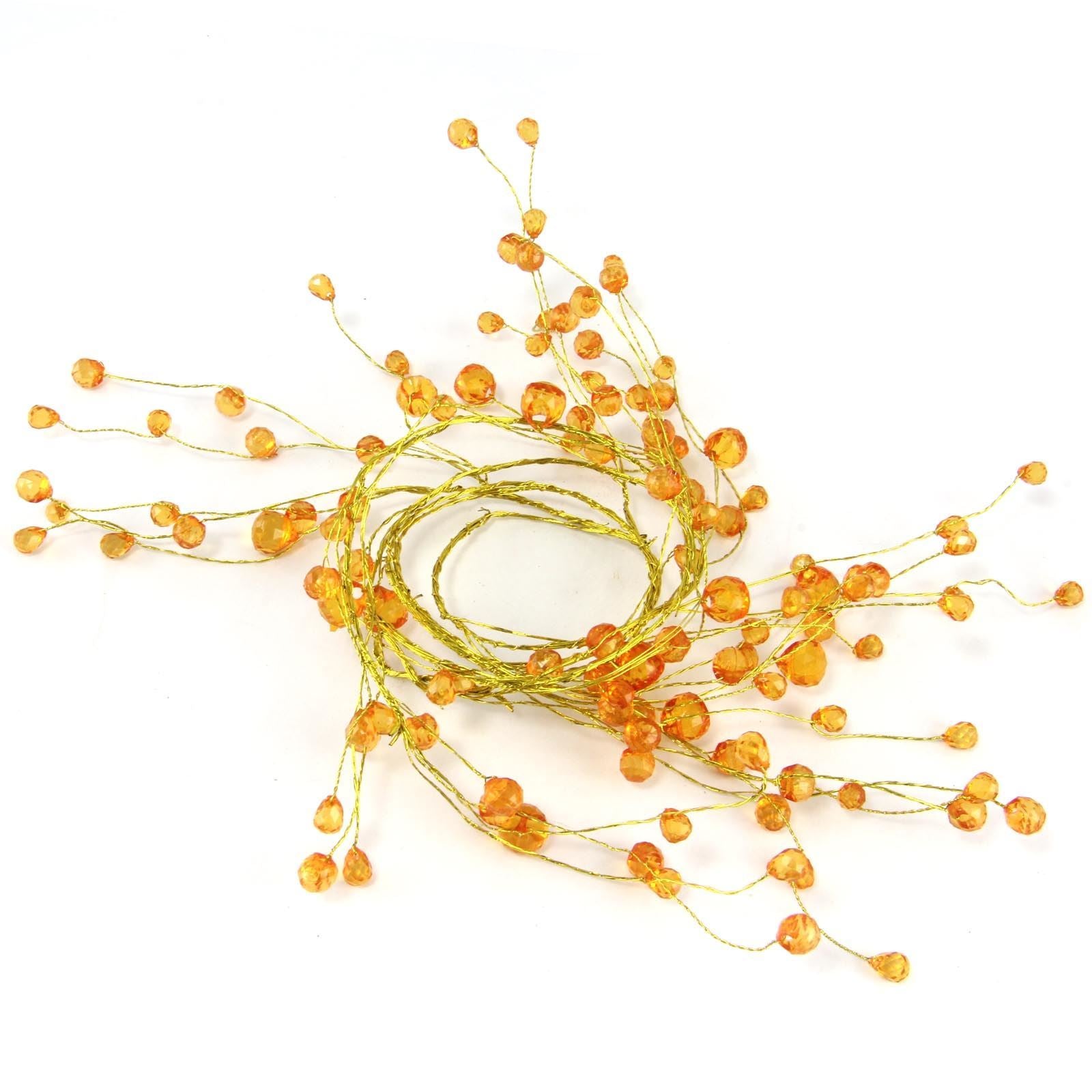 130cm Branching Coloured Crystal Garland