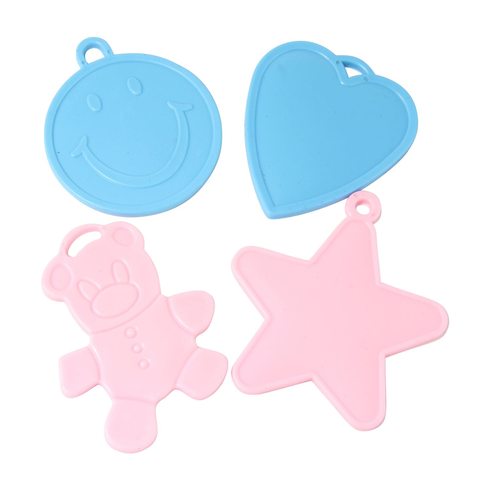 Blue and Pink Baby Shower Balloon Weights