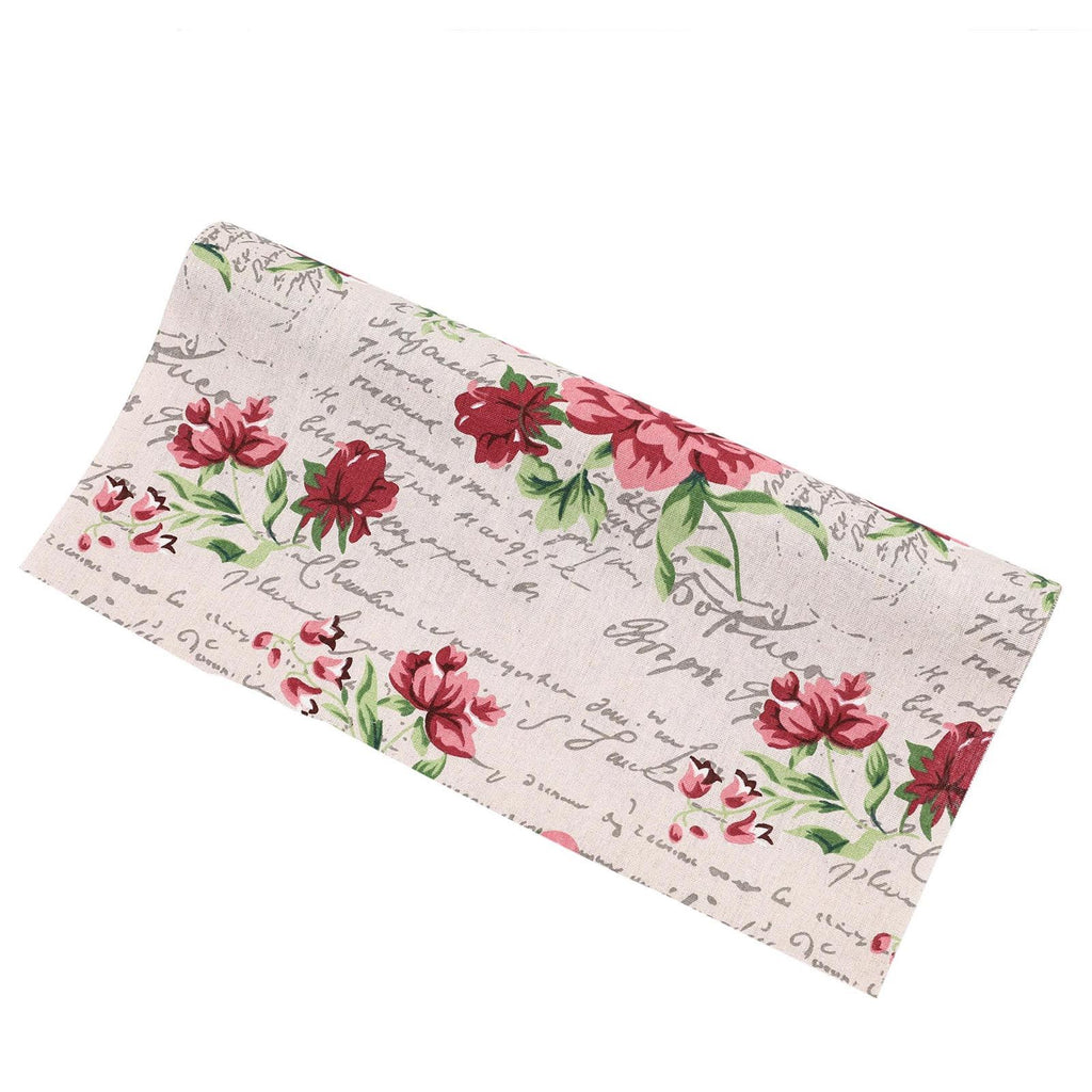 Vintage Theme Linen Fabric
