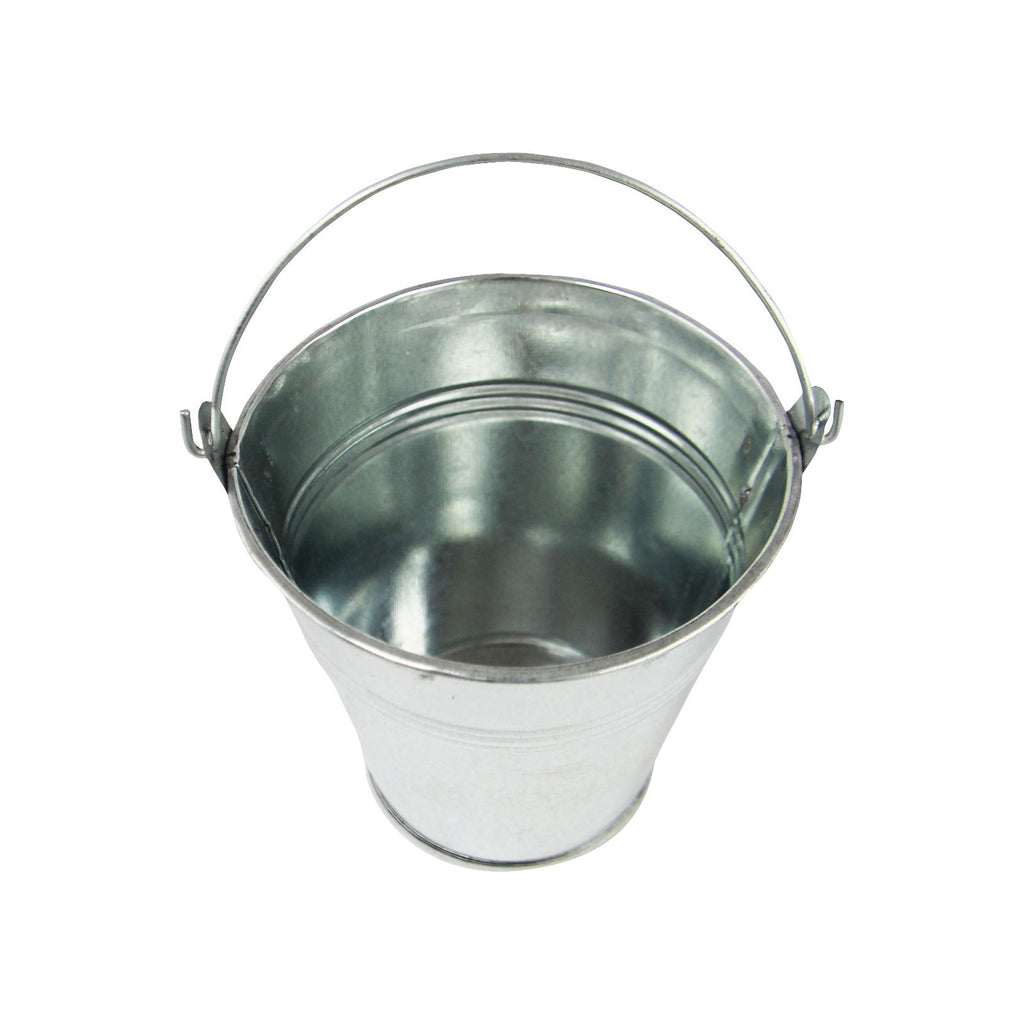 10cm Galvanised Serving Buckets