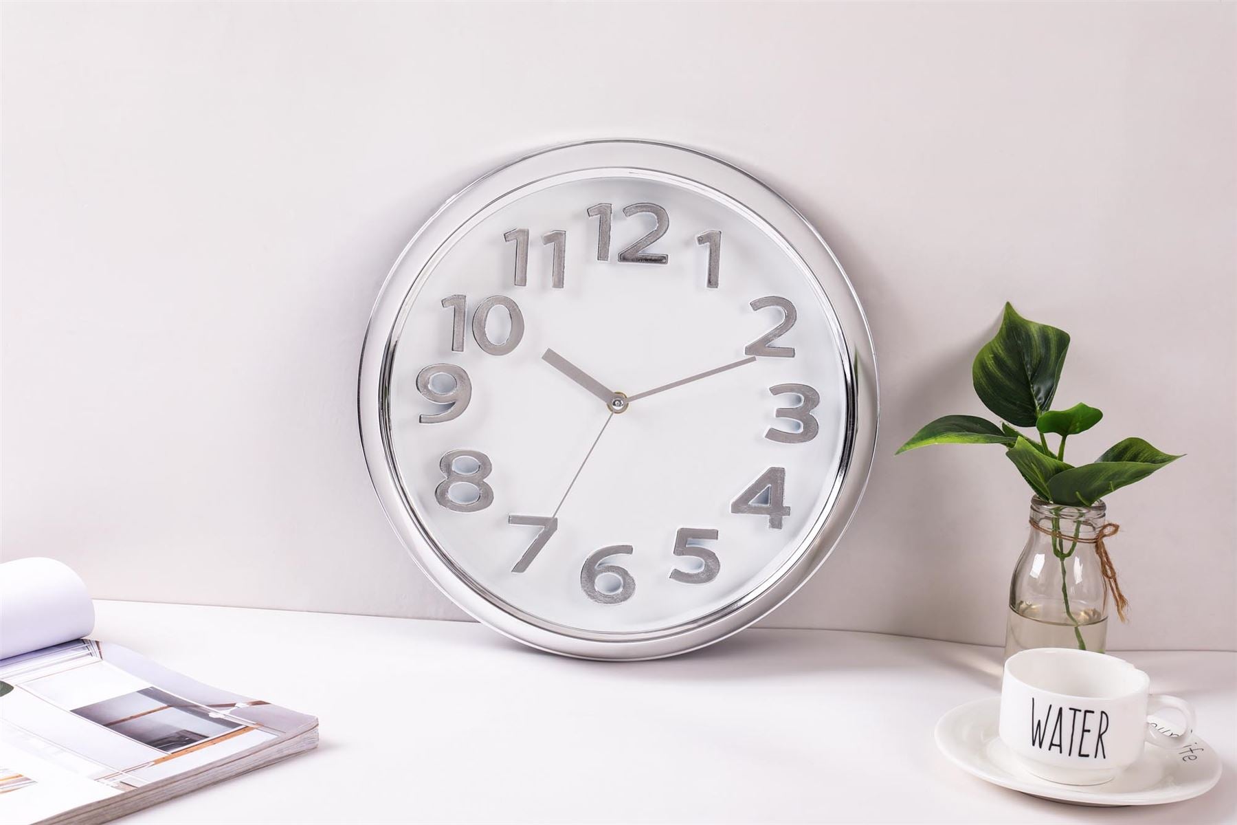 Chunky Station Style Wall Clock