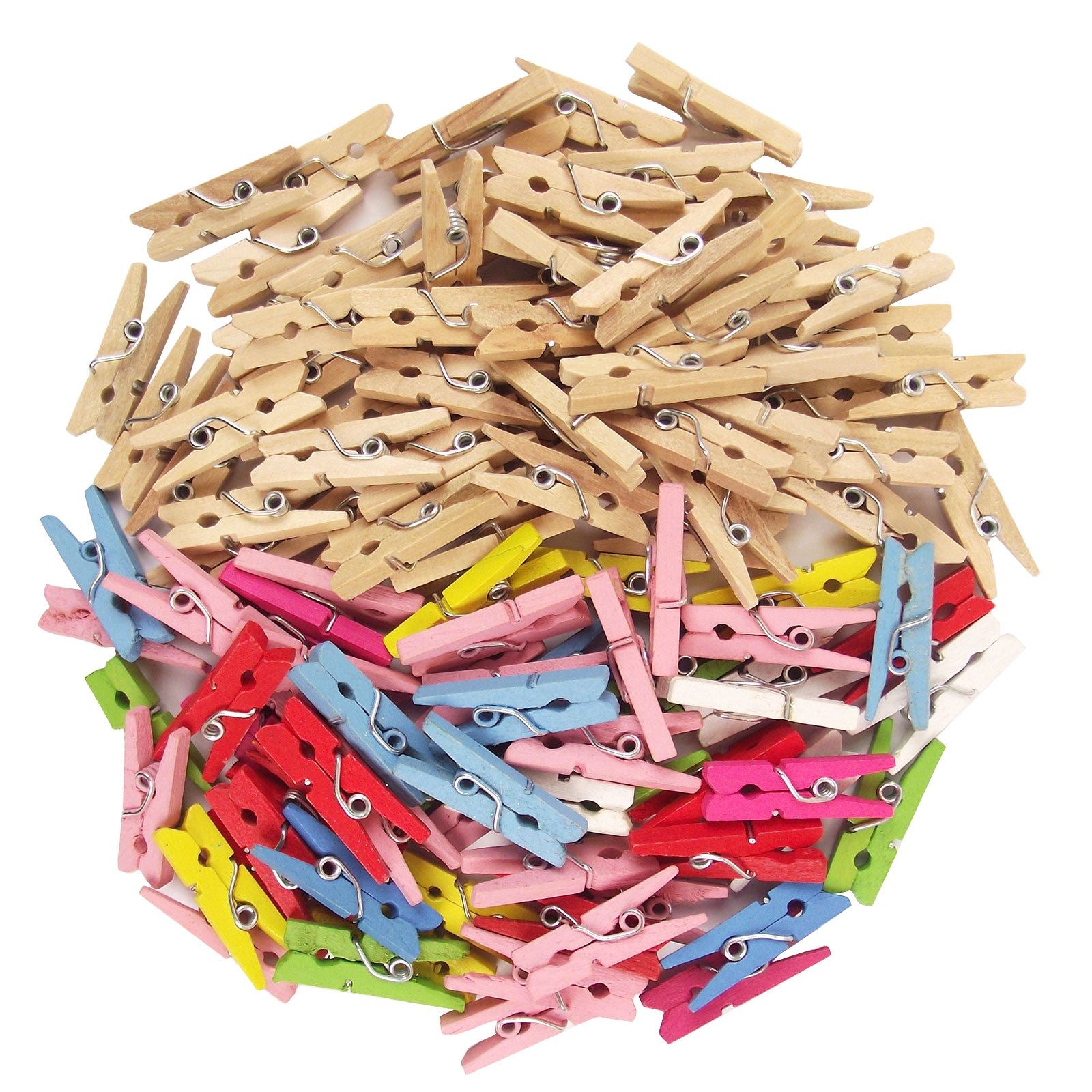 Multicolour Mini Clothes Pegs