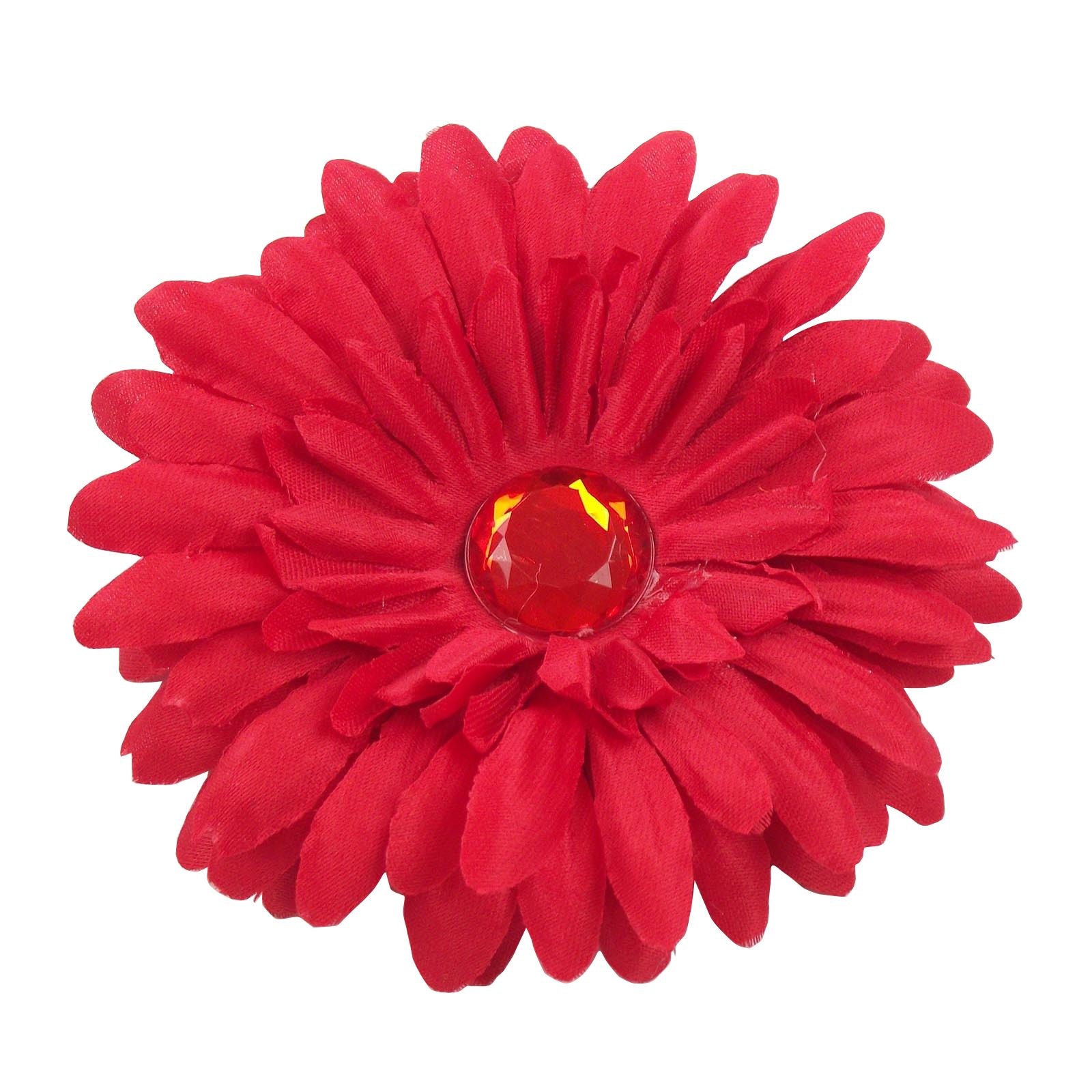 3-in-1 Gerbera Hair Clip Pin Badge