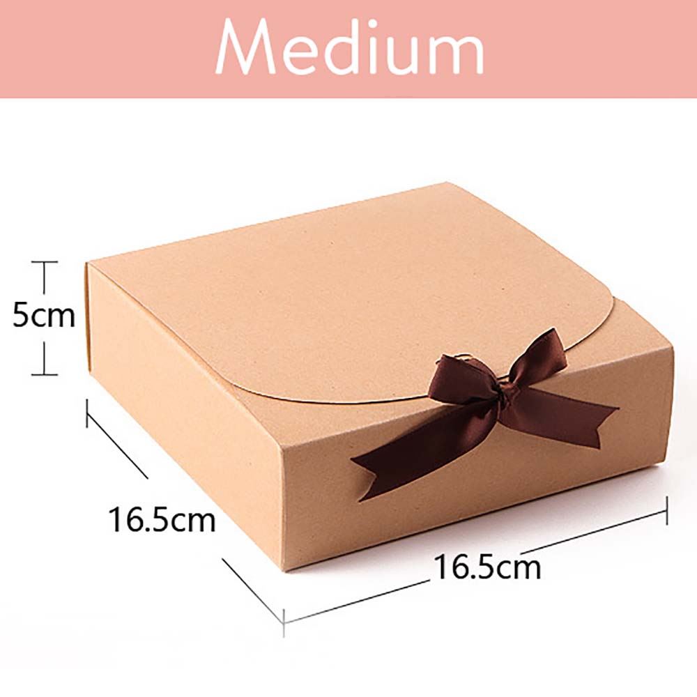 Simple Closure Gift Boxes with Ribbon
