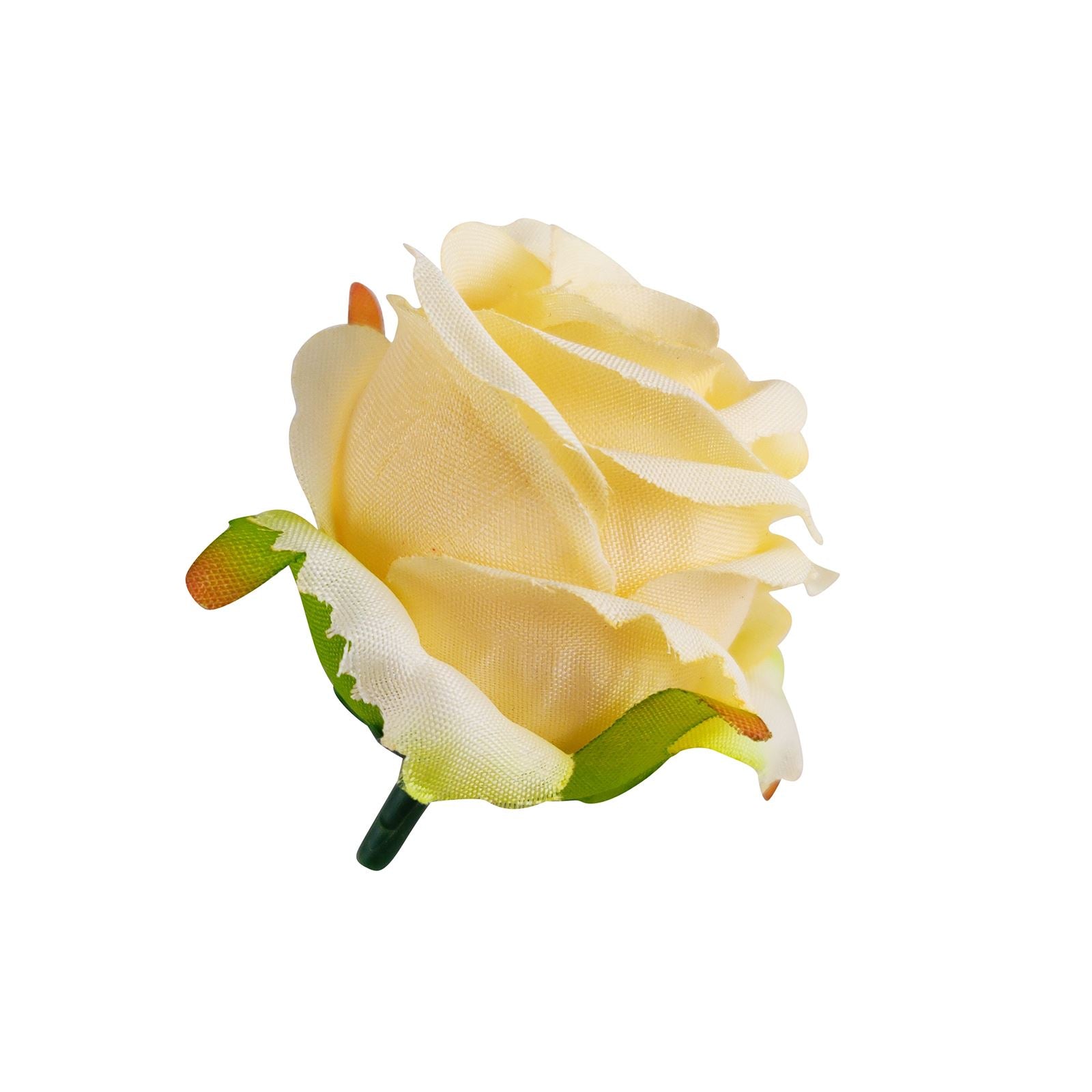 Rose Bud Heads with Wooden Stems