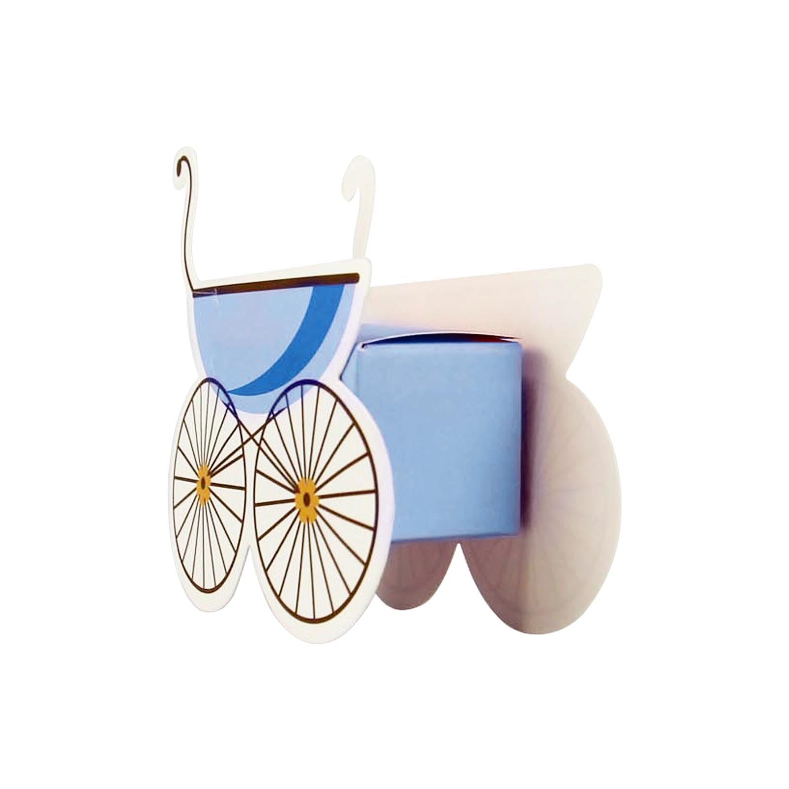 Pram Shape Baby Shower Favour Boxes